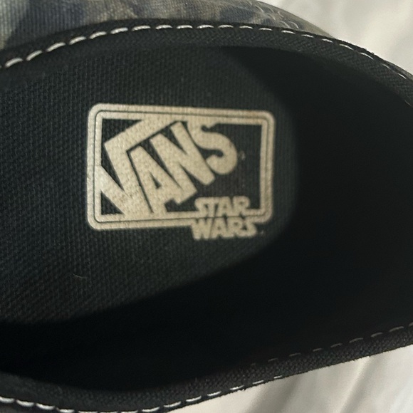 Vans women’s size 8.5, mens size 7 Star Wars sneakers black shoes. - Picture 9 of 10